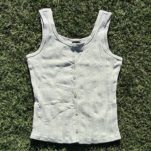 Art Class Light Green Tank Top